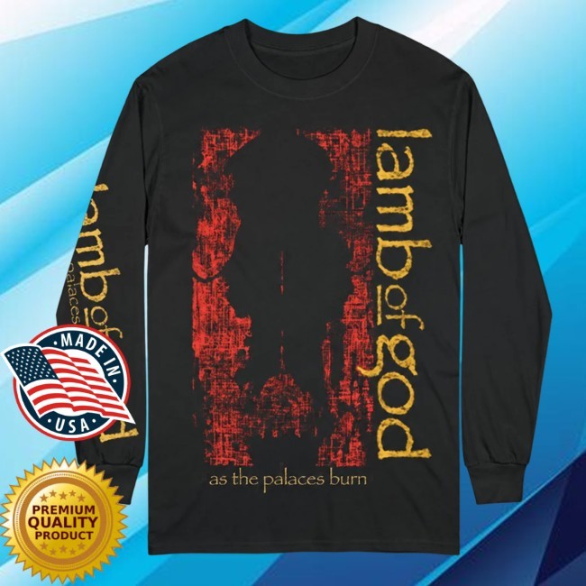 Lamb of God Skull Wire Long Sleeve 2 Lamb of God Skull Wire Long Sleeve