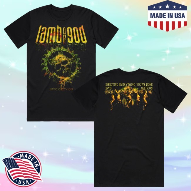 Lamb of God Gears Of Mortis Tee 1 Lamb of God Gears Of Mortis Tee