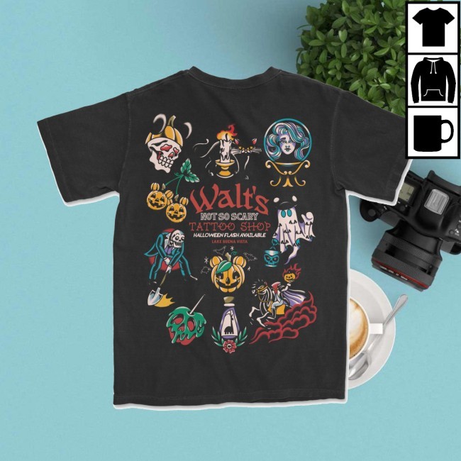 Lost Bro Strading Merch Store Walt’S Tattoo Shop Tee Halloween Variant