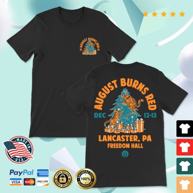 August Burns Red Merch Christmas Cats T-Shirt