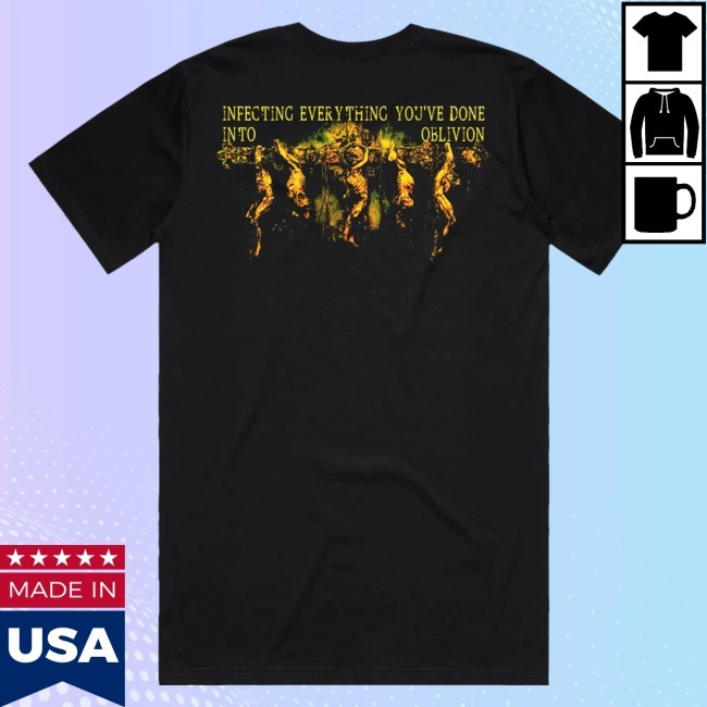 Lamb of God Gears Of Mortis Tee 3 Lamb of God Gears Of Mortis Tee