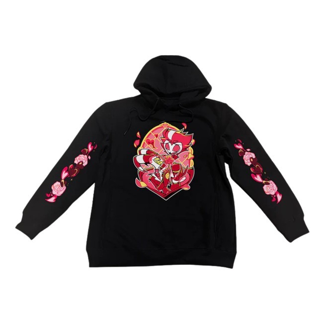 Hazbin Hotel Valentines Merch Blitz And Stolas Valentines 2025 Hoodie Sharkrobot