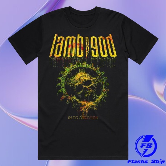 Lamb of God Gears Of Mortis Tee 2 Lamb of God Gears Of Mortis Tee