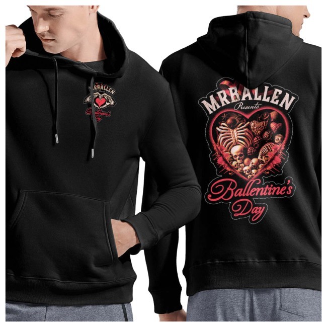 Mrballen Ballentine_s Day Chocolate Box Hoodie, Valentines Hoodie Mrballen Ballentines Hoodies