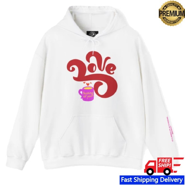 Valentines Love Hooded Sweatshirt Coffeebre Shop